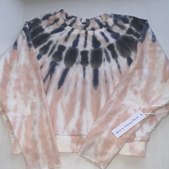 Young Fabulous and Broke | Tie Dye Comfy Lounging Sweatshirt Size small - Picture 4 of 8